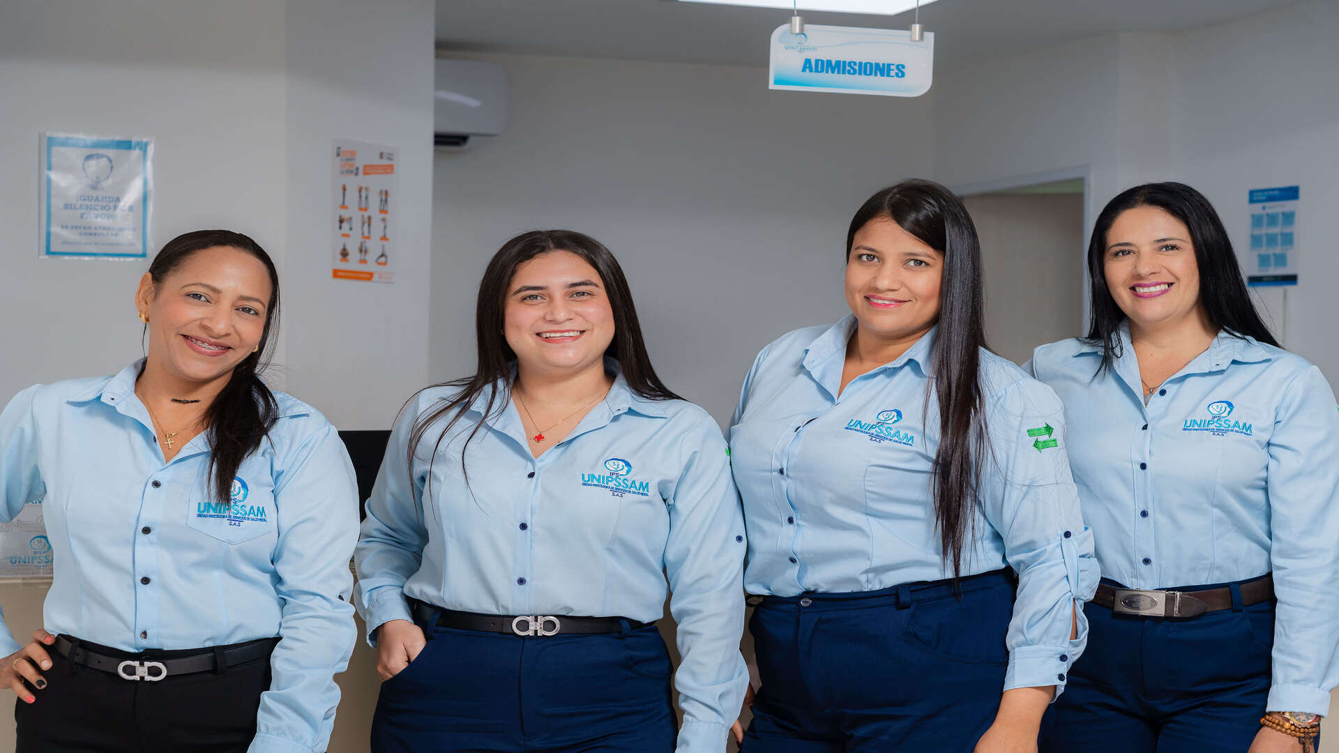 Equipo de admisiones UNIPSSAM